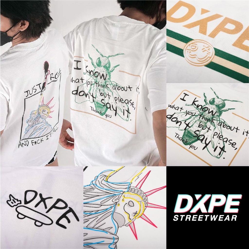 เสื้อยืดแฟชั่น  เสื้อยืดแนวสตรีท เสื้อยืดโอเวอร์ไซส์ DXPE Collection