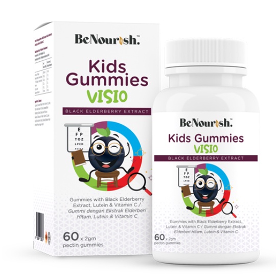 Benourish Kids Gummies Visio - สําหรับการมองเห็นดวงตา อาหารเสริมสําหรับเด็ก