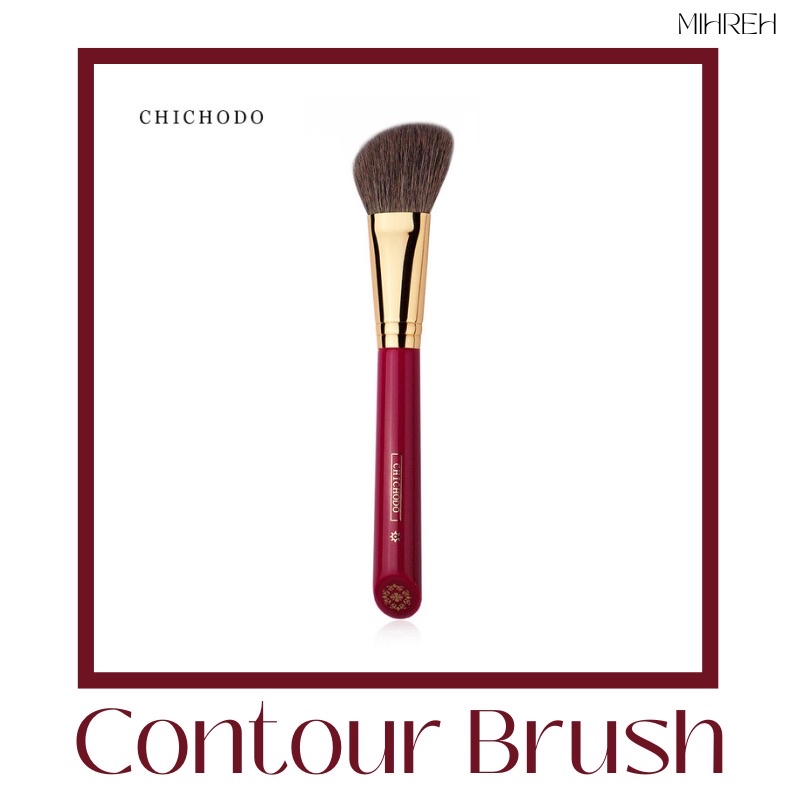 [2053](พร้อมส่ง) แปรงคอนทัวร์ แปรงเฉดดิ้ง ขนกระรอกผสมขนม้า ขนดีมากแน่นสปริงตัวไม่หลุดง่าย Premium Brush [contour brush]