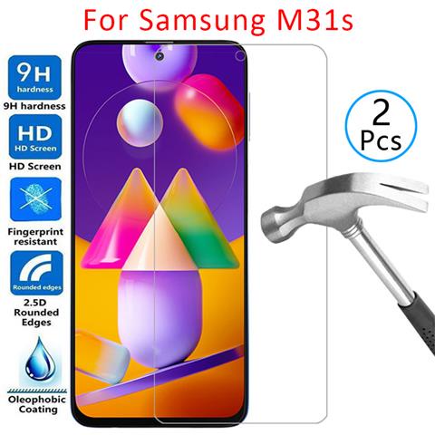 กระจกนิรภัยสําหรับ Samsung M31s ฝาครอบ Galaxy m 31s M31 s N31s โทรศัพท์ Coque Samsun Samsumg Sansung