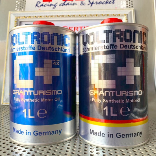 VOLTRONIC C+ Granturismo น้ํามันสกู๊ตเตอร์สังเคราะห์เต็มรูปแบบพร้อมสารเติมแต่งเคลือบเซรามิกเครื่องยน
