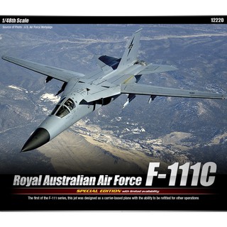 Academy Model 1/48 AC12220 F-111C ROYAL AUSTRALIAN AIR FORCE