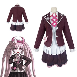 Danganronpa Another Episode Utsugi Kotoko Zettai Cosplay Halloween Costume Suit #Anime