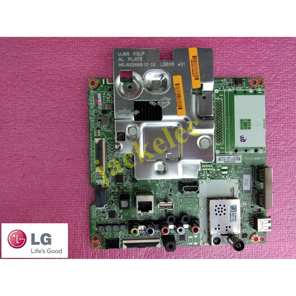 ใหม่เบิกศูนย์รุ่น 60UJ630 T-TA.ATMYLJT  เมนบอร์ดแอลจี 60uj630 พาร์ท EBU64165301 *ไม่มีประกัน