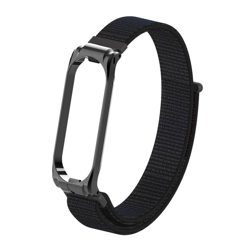 Pour Xiaomi Mi Band 3 4 5 6 Bracelet Tressé Élastique Bracelet Sport
