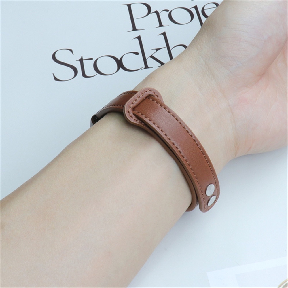 สายหนังสร้อยข้อมือเปลี่ยนสําหรับ Huawei Band 6 7 8 9 10 / Honor Band 10 9 7 6 - รูปที่ 2