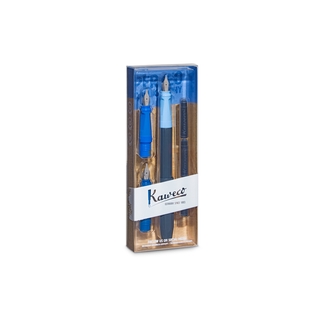 Kaweco PERKEO Calligraphy Set Blue ชุดปากกาหัวตัดรุ่น Perkeo สีน้ำเงิน