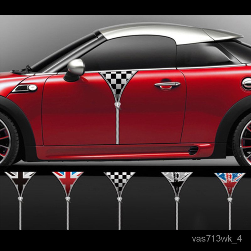 Car Door Side Stickers Decoration For Mini Cooper R50 R53 R55 Clubman ...