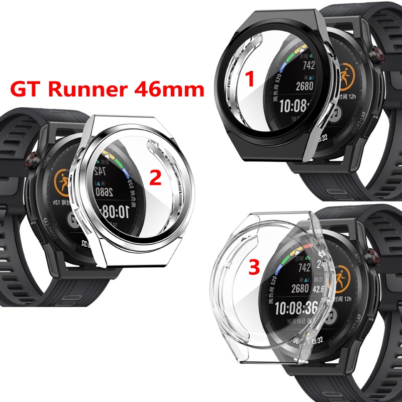 เคสป้องกัน TPU แบบใส สําหรับ HUAWEI WATCH GT Runner 46 มม.