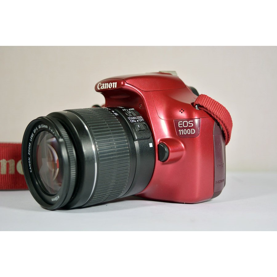 กล้องแคนนอล กล้องเปลี่ยนเลนส์ได้  กล้อง dslr มือสอง สภาพนางฟ้า Canon EOS 1100D +12.2ล้าน+ เลนส์ Canon 18-55 IS