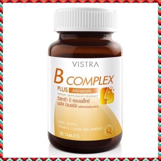 Vistra B Complex Plus Minerals 30 เม็ด