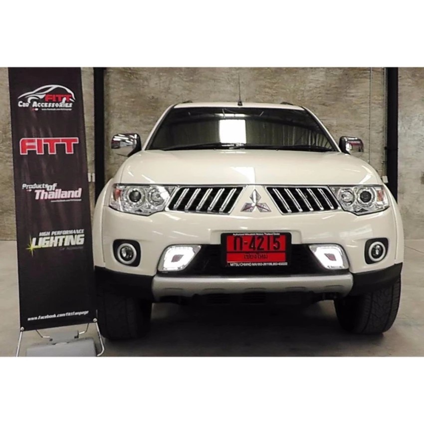 ไฟ DayLight Mitsubishi Pajero 2012 Sport FITT ไฟ Daylight ,Daytime Running Light หรือ DRL ยี่ห้อ FIT