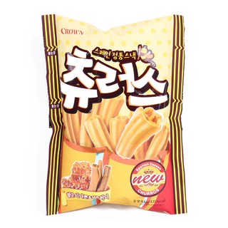 พร้อมส่ง 츄러스 ชูโรสอบกรอบ Crown Churros 84g