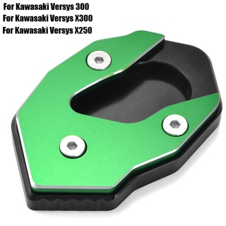 แผ่นต่อขยายขาตั้ง Cnc สําหรับ Kawasaki Versys 300 X300 X250 Versy S300 SX300 SX250 S X 250 300