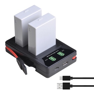 1500mAh LP-E8 LPE8 LP E8 Battery + LED Built-in USB Dual Charger for Canon EOS 550D 600D 650D 700D X4 X5 X6i X7i T2i T3i