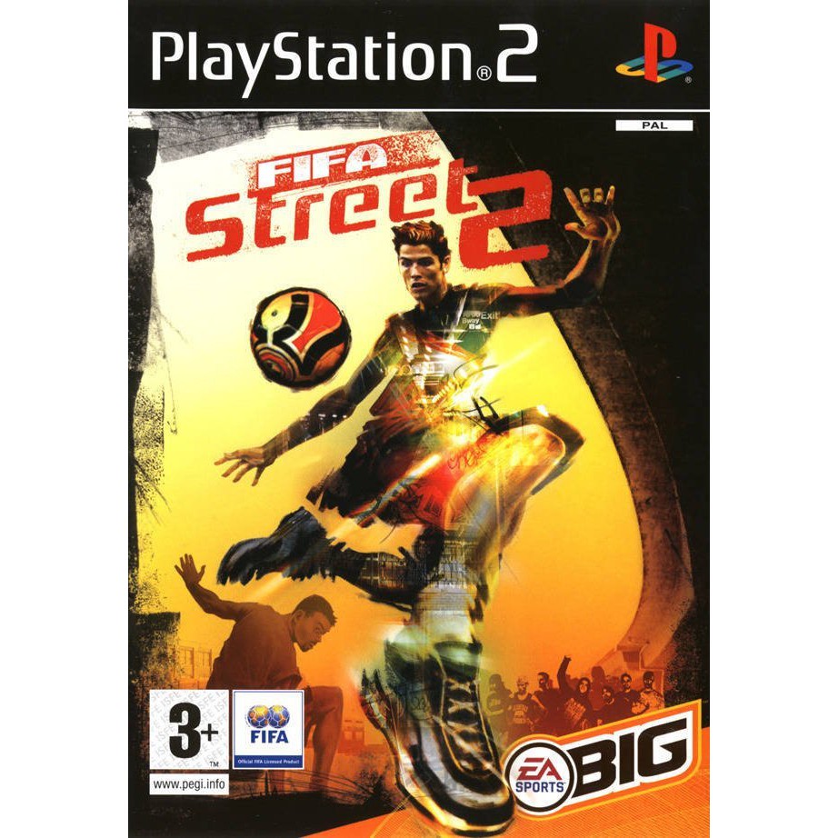 แผ่นเกมส์PS2 FIFA Street 2 ps2 เกมเพล2 เกมฟุตบอล fifa ps2