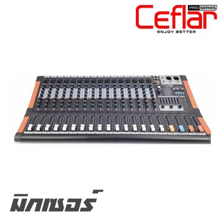 Ceflar MINI160 มิกซ์เซอร์ 16 ช่อง DSP 99 โปรแรกม EQ 7 Band สามารถต่อบูลทูธ USB สินค้าดีมีคุณภาพ (รับประกัน 1 ปีเต็ม)