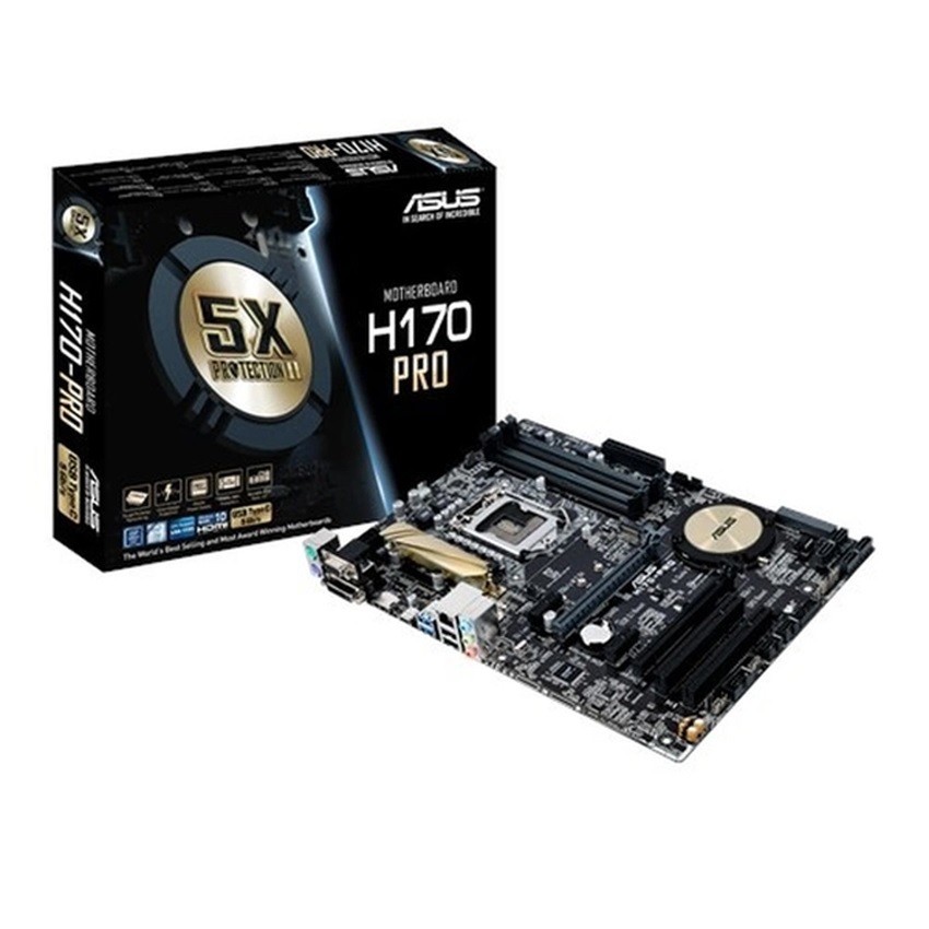ASUS Mainboard H170 PRO INTEL 1151 (VGA On)