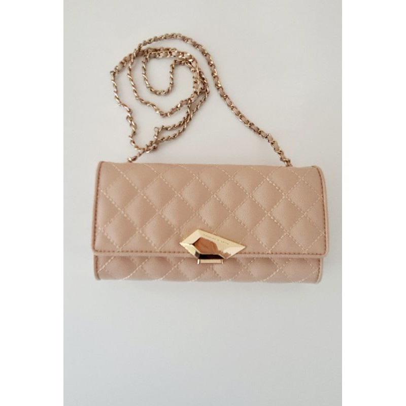 กระเป๋าสตางค์สะพายได้สายโซ่แบรนด์เนมแท้💯%CHARLES & KEITH