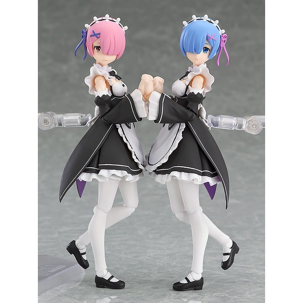 Max Factory Figma 346 & Figma 347 Re:Zero Rem & Ram