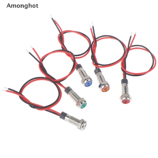 ((Amonghot)) ไฟสัญญาณเตือน Led P67 6 มม. 3v 5V 6V 12V 24V 220V กันน้ํา