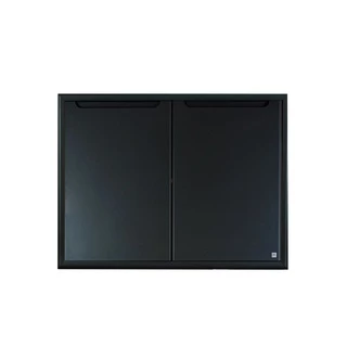 King Platinum บานซิงค์ใต้เตารุ่นเคิร์ฟ ขนาด 81.7x61.7x8.5 สีเทา