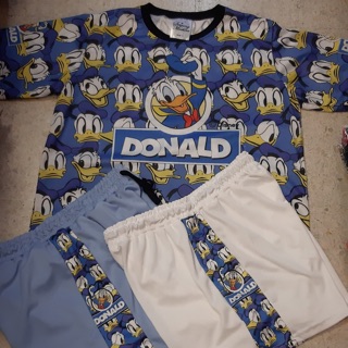 เซทกางเกงขาสั้น &amp; เสื้อยืด ลาย Donaldduck