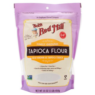 ราคาพิเศษ!! Bobs Red Mill  Tapioca Flour 453g แป้งจากมันสำประหลัง คุณภาพระดับพรีเมี่ยม