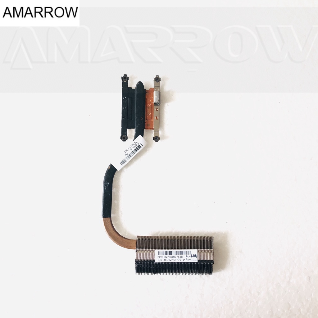 Original จัดส่งฟรีแล็ปท็อปฮีทซิงค์พัดลมระบายความร้อน CPU cooler สําหรับ HP 15-N 15-F 15-F215DX fou I