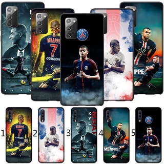 เคสโทรศัพท์มือถือแบบนิ่ม ลายนักฟุตบอล Kylian Mbappe สําหรับ Huawei Y5P Y6P Y7A Y8P Y9A Y6 Y9 Prime 2019 2018 MN94