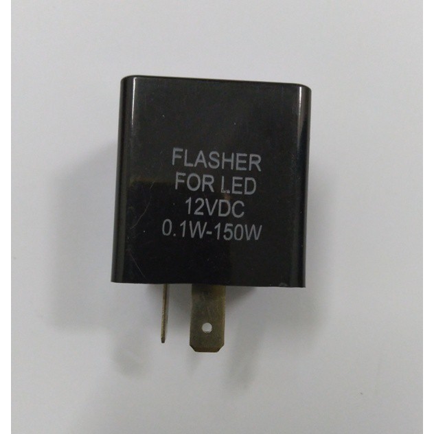 2 ขา 12V DC Flasher Relay ไฟเลี้ยว LED สําหรับรถจักรยานยนต์