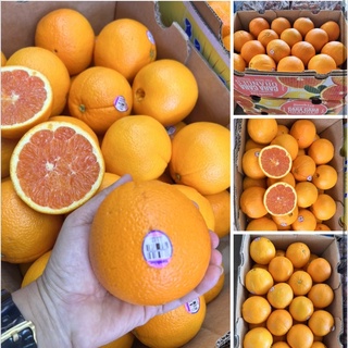 🍊ส้ม คารา คารา.CARA CARA Oranges เนื้อในสีส้มอมชมพู 1 ลัง