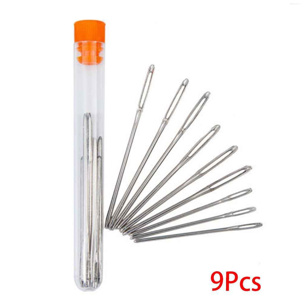 9PCS Sewing Needles Large Eye Hand Blunt Needle Embroidery Darning Tapestry Yarn Needles  💛Kitchento