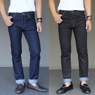 GZ Jeans กางเกงยีนส์ชายไซส์เล็กไซส์ใหญ่ผ้ายืดขากระบอกเล็ก (Size28-44)