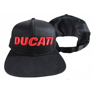 DUCATI CAP หมวกดูคาติ DCT50 002LG ดำ