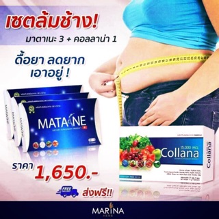 พร้อมส่ง/ของแท้ MATANE 3:1 ล้มช้างลดชัวร์ ปกติราคา 1,670.- หุ่นดีผิวสวย