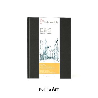 ราคาFOLIO ART : สมุดวาดภาพ Hahnemühle Sketchbook D&S a5 portrait ขนาด A5 แนวตั้ง กระดาษ 140 แกรม มี 160 หน้า 80 แผ่น 8570118