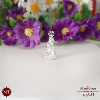 MT จี้ เจ้าแม่กวนอิม เงินแท้ 92.5% (สินค้าไม่รวมสร้อย) วัตถุมงคล Sterling Silver (ssp034) amu