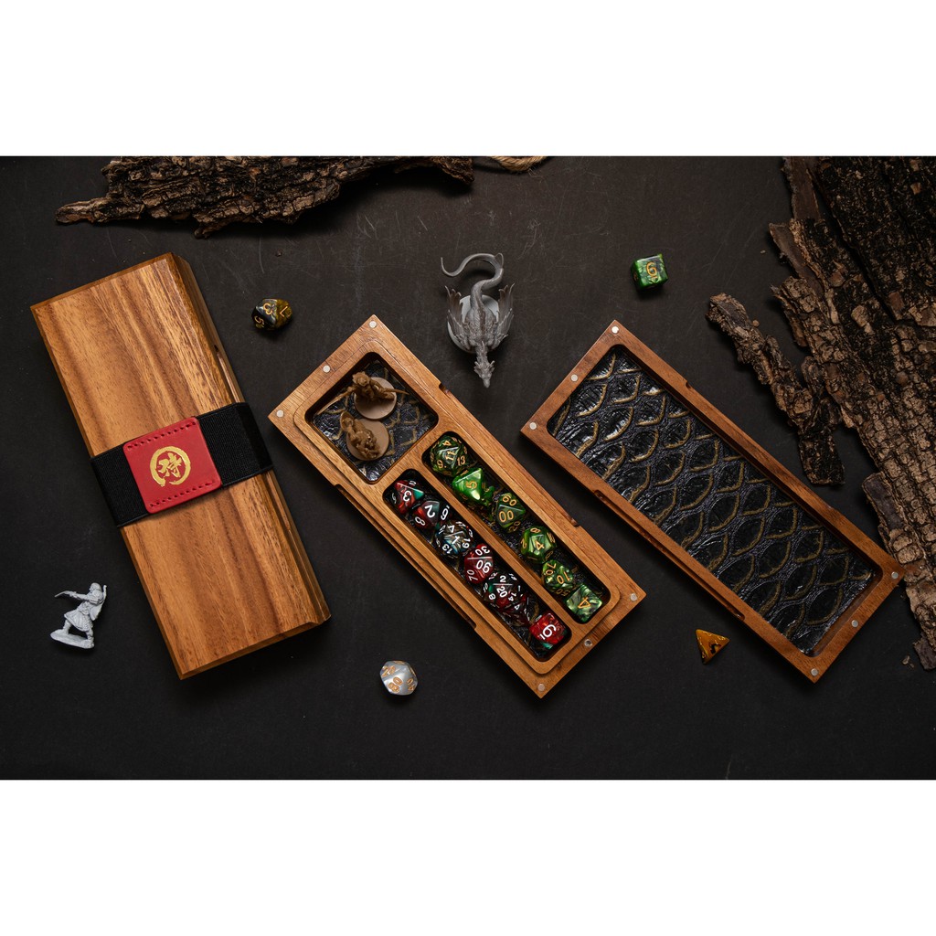 Dragon Dice Box (Product does not include dice) | Dice Vault | RPG Dice Set | Dungeons and Dragons D