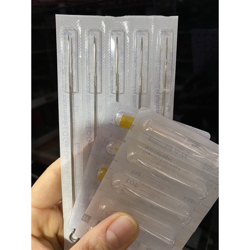 เข็ม 5 + ปลายปากกา 5rl สําหรับเฟรม