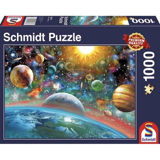 พร้อมส่ง-จิ๊กซอว์ อวกาศ Space แบรนด์ Schmidt jigsaw puzzle 1000 ชิ้น