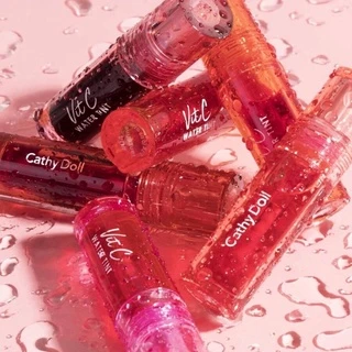 Cathy Doll Vit C Water Tint 2.7G ทิ้นท์วิตซี บำรุงปาก สีแน่นติดทน