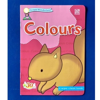 Pelangi/Colours/หนังสือภาพเรียนรู้เรื่องสี/หนังสือคำศัพท์ภาษาอังกฤษ/หนังสือเด็ก/หนังสือมือสอง