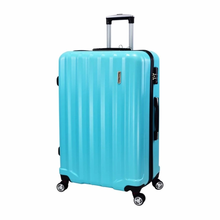 Romar Polo กระเป๋าเดินทาง 24 นิ้ว 8 ล้อคู่ 360° Polycarbonate TSA Lock Luxury Code R11024-7 (Sky Blue)