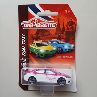 Majorette Thai Taxi แทร็กซี่ ขาวชมพู