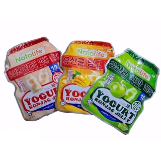 เยลลี่โยเกริ์ต Natalife Yogurt konjac jelly มี 4 รสให้เลือก ขนาด 300 กรัม