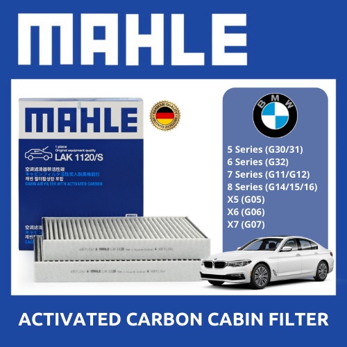 MAHLE Aircon/Cabin กรองอากาศสําหรับ BMW 5 6 7 8 X5 X6 X7 G30 G31 G32 G11 G12 G14 G15 G16 G05 G06 G07