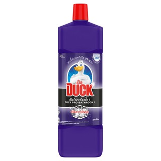 Duck Pro Bathroom Cleaner 1 เป็ด โปร ผลิตภัณฑ์ล้างห้องน้ำ สีม่วง 1600 มล.