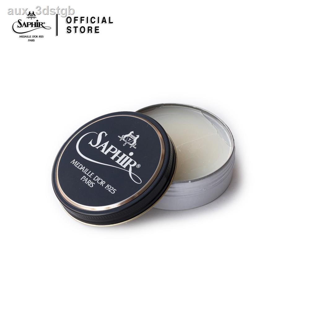 ✎☽SAPHIR แว๊กซ์ขัดเงารองเท้าหนัง MDO PATE DE LUXE WAX 1925 50 ml.