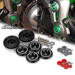 สกรูอลูมิเนียม CNC สําหรับรถจักรยานยนต์ Kawasaki Z900 2017-2…